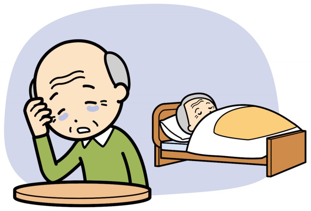 前頭側頭型認知症の誤診を受けてしまった老人